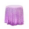 Polyester Sequin Tablecloth Solid Color Glitter Tablecloth Sparkling Table Cover  Wedding Birthday