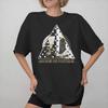 Rock Vintage Vestiti Angina Pectoris Banda Merch Top Moda Y2k Magliette Casual Larghe Streetwear Magliette con Stampa Grafica Unisex