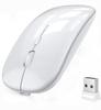 Wireless Mouse for Rechargeable High High Quiet DPI Easy To Easy Compatible with and MacBook [New 2025, Ultra-Slim & Type-C] Bluetooth, Precision,