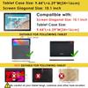 10.1 Universal Case Soft Silicone Tablet Funda for 10 10.1 Inch Android Tablet PC Shockproof Stand Cover Case L 9.57in W 6.42in