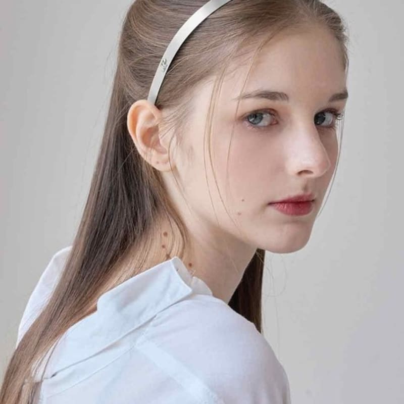 

Жан Поль Кларисс Простой металлический ободок для волос JP-23-284HB Silver