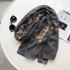 Autumn Winter Fashion Embroidered Cashew Floral Viscose Shawl Scarf From Indian Women Warm Pashmina Hijab and Wraps Muslim Sjaal