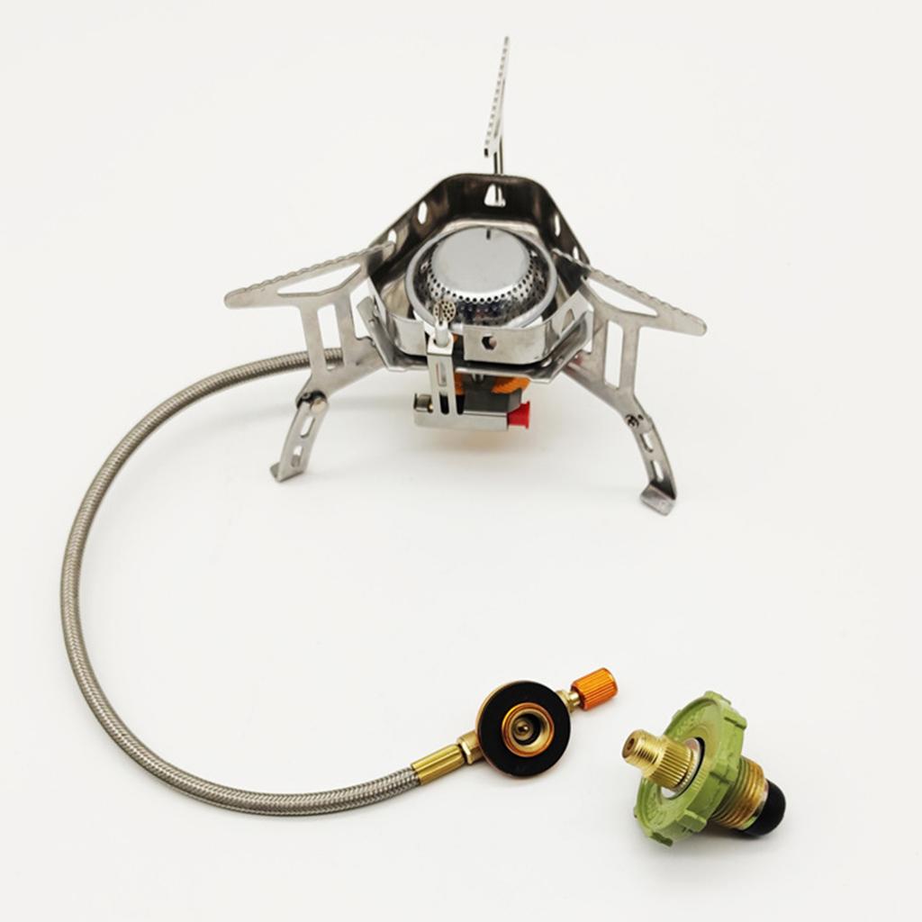 Camping Gas Stove Adapter Outdoor Stove Conversion Head Liquefied Gas Cylinder Connector Outdoor Stove Accessories