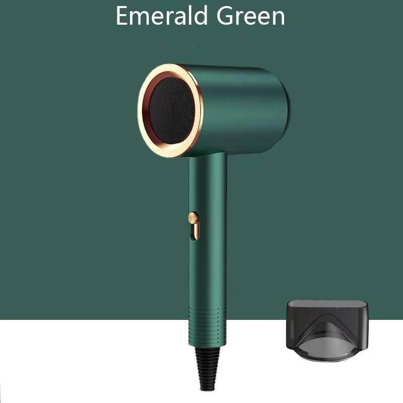 

Sleek And Modern 800w Hair Dryer With Overheat Protection And Low Noise Operation In Multiple Colors зелёный