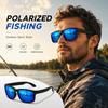 Fashion Polarized Square Sunglasses Men Women UV400 Protection Driving Cycling Fishing Outdoor Shades Sun Glasses