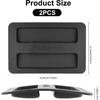 2Pack Silicone Toaster Cover,Heat Resistant Bread Machine Cover Toaster Lid Bread Maker Top Cover,Toaster Appliances Top Cover Bread Maker Dust Cover