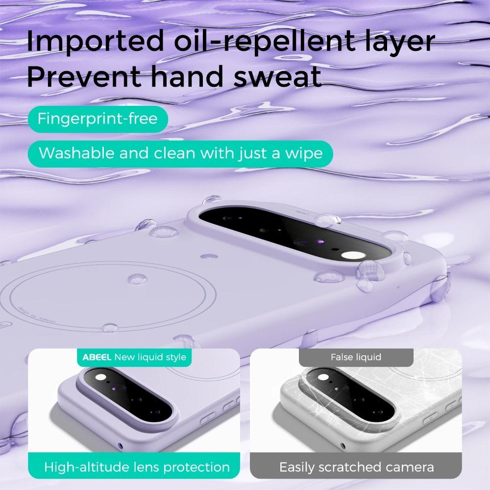 Luxury Liquid Silicone Case for Google Pixel 11 Pro XL 11 Pro 11 for Magsafe Magnetic Wireless Charging Soft Shockproof Cover