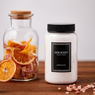 [Sal de Banho Herscent] Sal de Banho Natural Epsom Salt Hortelã-pimenta e Eucalipto, 500g