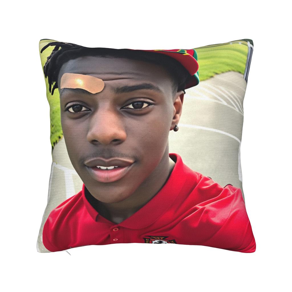 Ishowspeed Extra Meme Pillow Case Retro Trendy Pillow Cover Soft Pillowcases For Sofa Car Home Decor