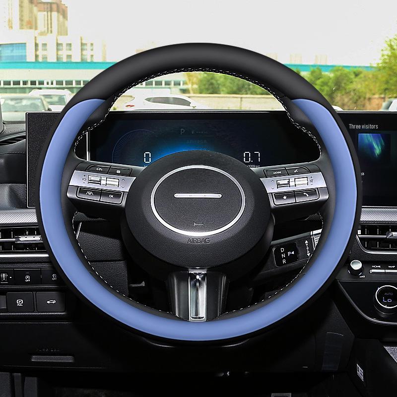 Ultra-Thin All-Season Steering Wheel Cover for 11th Gen Beijing Hyundai Sonata