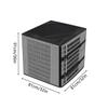 Outdoor Air Conditioner Mesh Cover Central AC Condenser Cover Waterproof Breathable 2 In 1 Unit Air Conditioning Cover