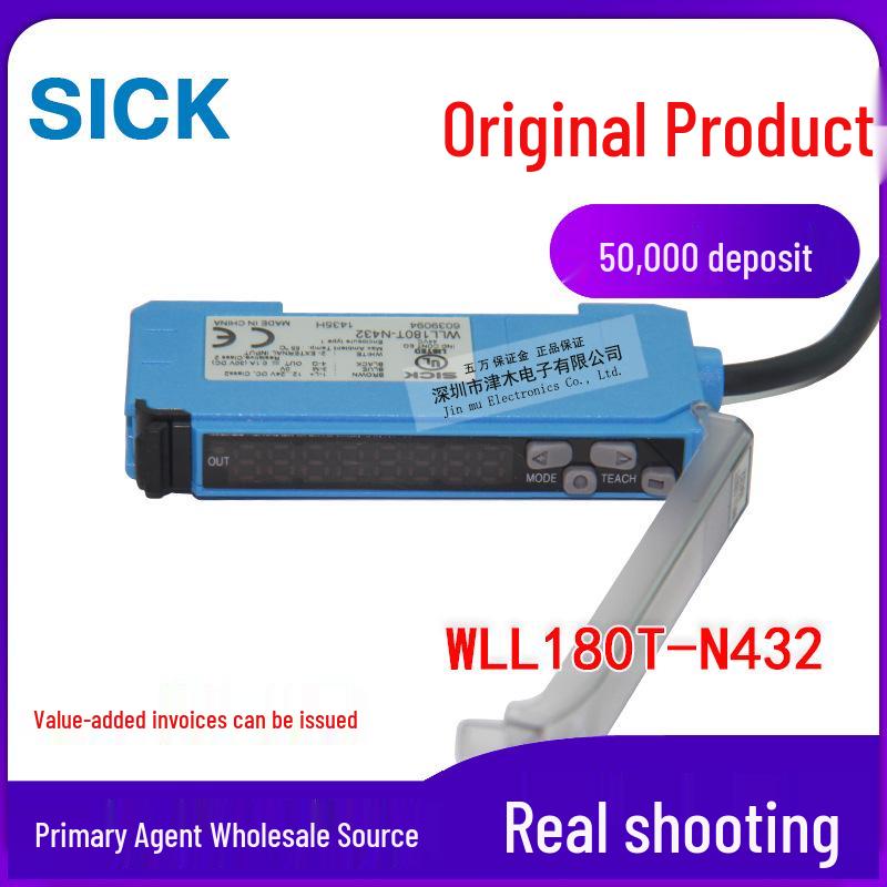 Brand New Ultra-High-Speed Fiber Optic Amplifier WLL180T-N432 with NPN Output N432