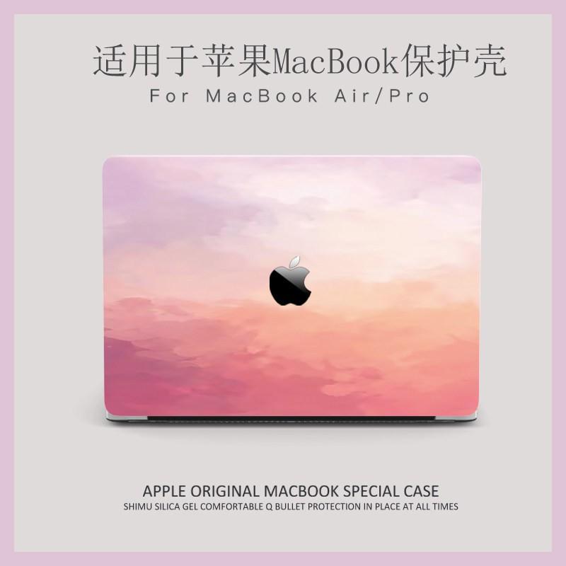 Slim Protective Case MacBook Pro 13-inch M5 2026 Air 13.6-inch With Transparent Base Keyboard Cover