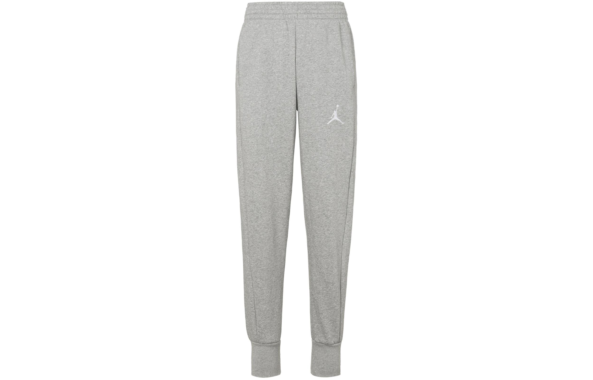 Jordan Flight Strick-Jogginghose Herren Grau Verdickt Bündchen AH3933-064 XL white