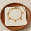 Stainless Steel Simple Star-shaped Bracelet Fashionable Woman Double-layer Bracelet Trendy Gift for Wedding Parties