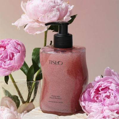 Peony and Peach Rainbow Scrub Body Wash 330ml Single / Discovery Set