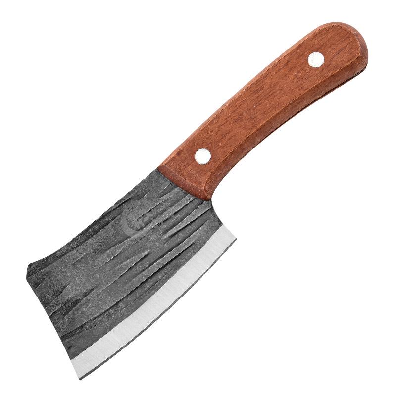 Mini kjøkkenkniv i rustfritt stål - Bærbar for hybler og utendørs, Perfekt for grønnsaker og kjøtt.