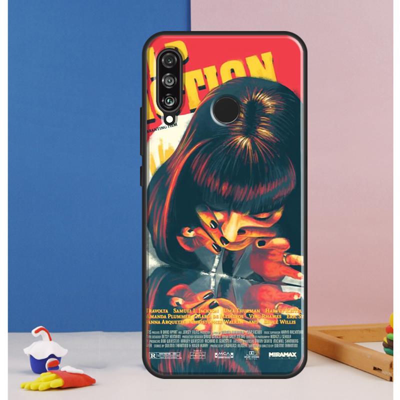 

Mia Pulp Fiction Case For Huawei Nova Y73 Y72 Y70 Y90 Y60 Y61 Y91 12s 12i 11i 8i 9 10 SE P30 P40 Lite P60 Pro Nova 10 SE