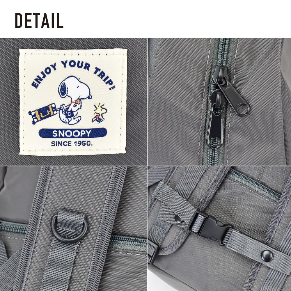 Enjoy your trip Snoopy backpack/daypack, water-repellent, lightweight, SPMS-168