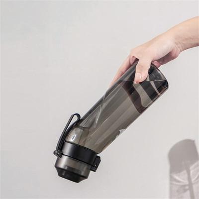 Sippy Cup Carry Grab And Go 650ml With Straw Household Products Water Cup Leak-proof Easy To Use Bounce Cover Drinking Utensils