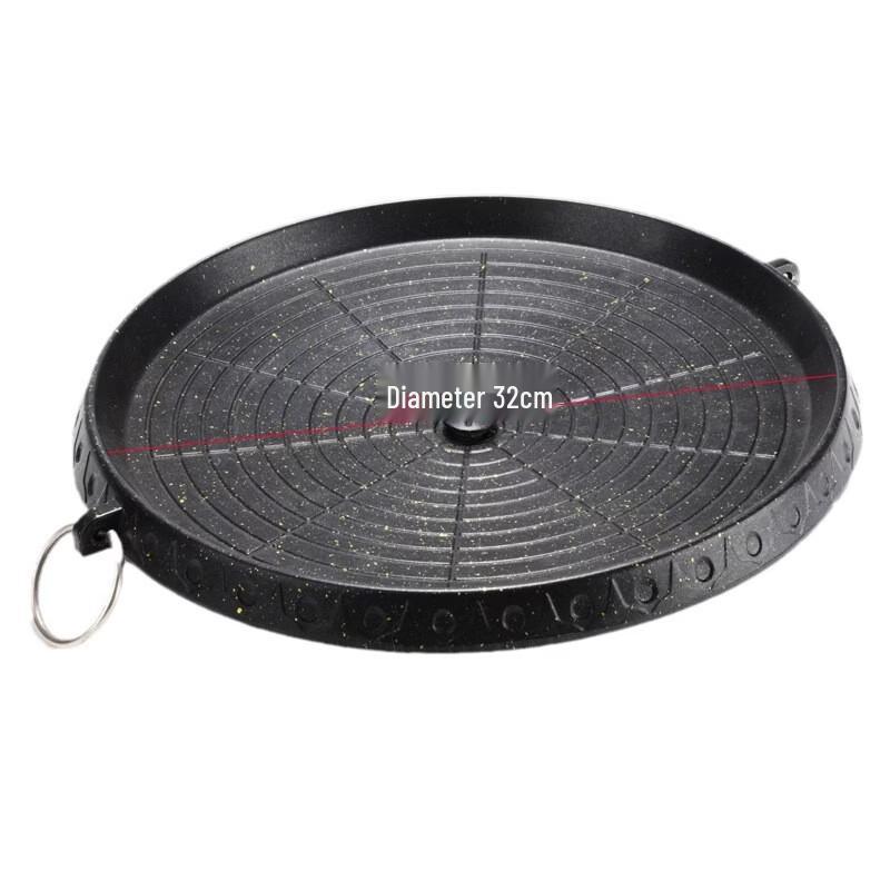 MODX Maifan Stone Coated Round BBQ Grill Pan