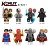 Kelei KT1071 Superhero Series: The Flash & Supergirl Building Block Minifigures for Kids