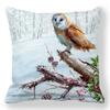 1 piece of Christmas Day party decoration pillowcase Winter Snowman animal print cushion suite room home decoration gift