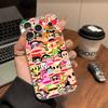 Famous Luxurious P-paul F-frank Transparent Soft Phone Case For IPhone 15 12 14 16 17 13 Plus 11 Pro Max 13 Pro