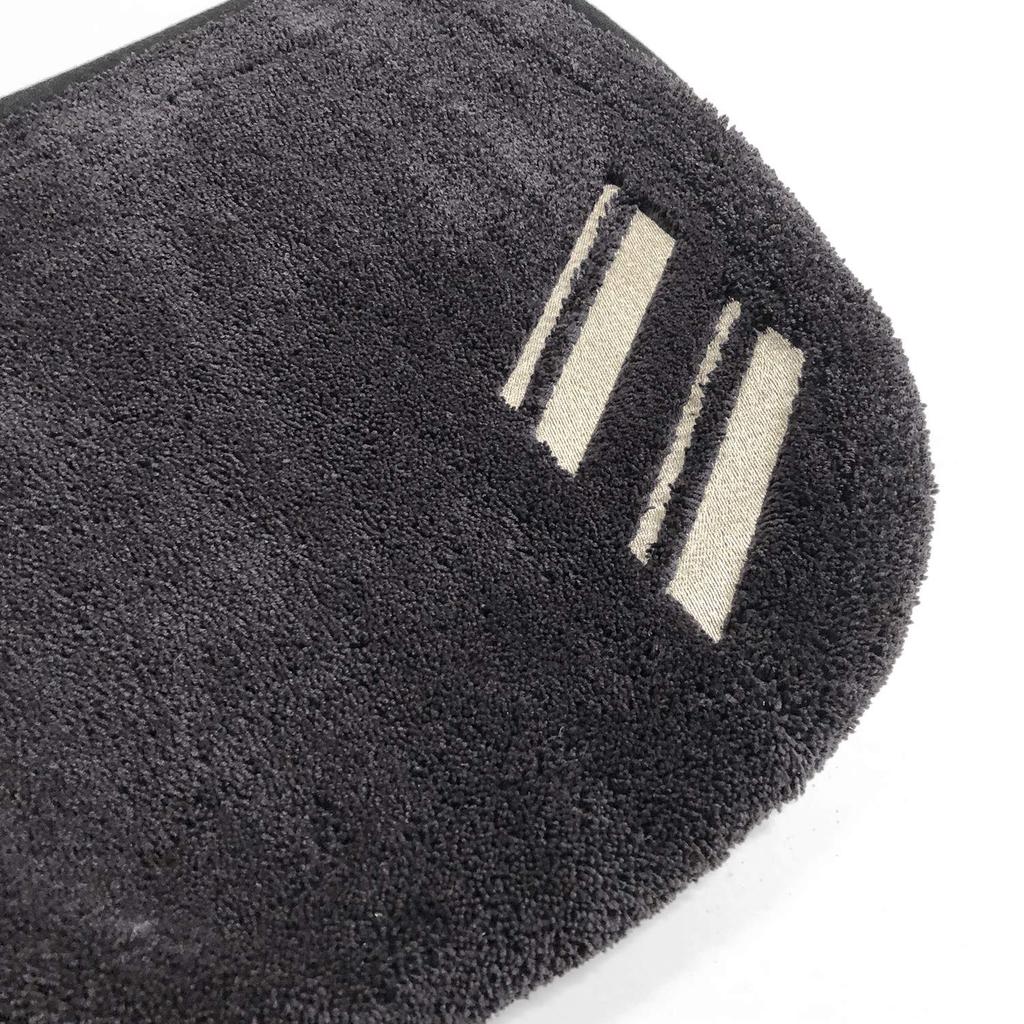 Senko Ulster Short Toilet Lid with Adhesive Made In 15635 M+home Cover, Gray, Multi-Purpose Sheet, Japan,