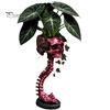 Gothic Home Decor Skull Spine Planter, Resin Skeleton Planter Pot, Horror Halloween Dark Aesthetic Sculpture Flower Vase, Spooky Gifts For Women