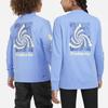 Nike ACG Series Letter Print Long Sleeve T-Shirt Kids Tops Blue FD3153-450