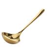 Kitchen Soup Ladle 304 Stainless Steel Large Size Long Handle Cooking Ladle for Home