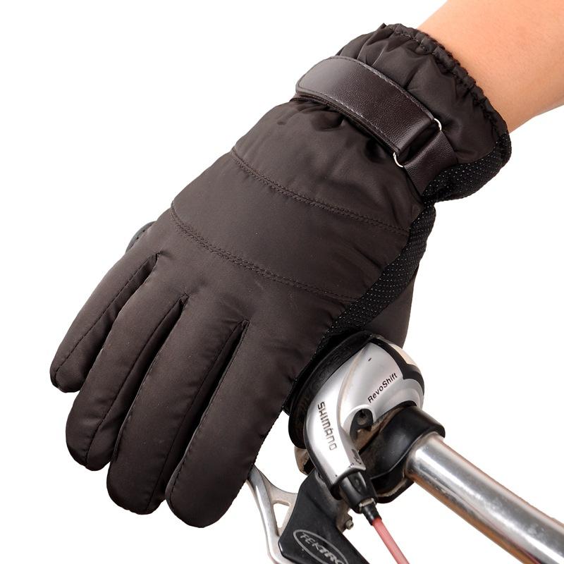Autumn and Winter Men's Touch Screen Gloves Warm Cycling Outdoor Non-slip Skiing Rain Gloves Foreign Trade Wholesale