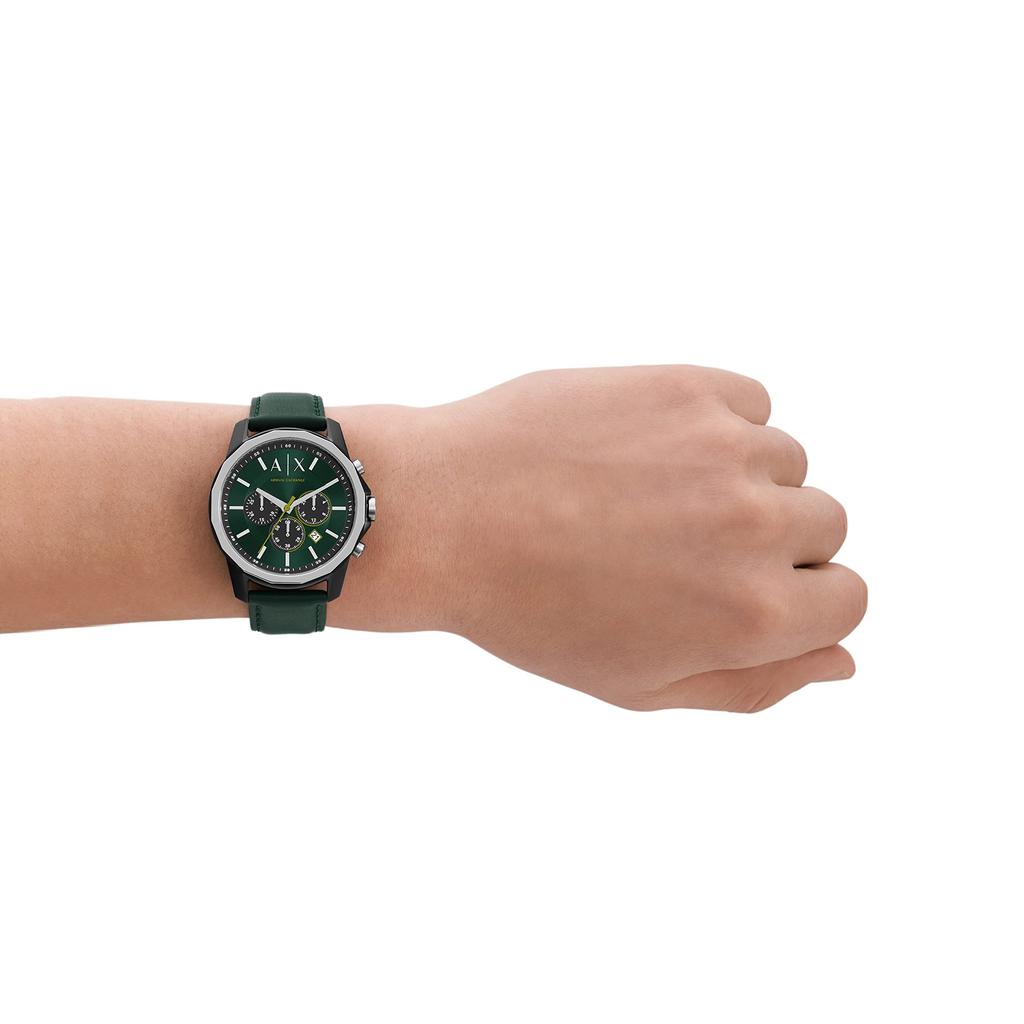 AX Armani Exchange Men's Watch AX1741 Green, Officially Imported