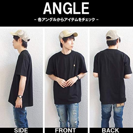 Progress Carharrt WIP Short Sleeve CHASE TEE EU Model Large Size Street One Point Brand Logo XL WHITE [Carhartt] Work-in T-shirt S/S [I026391] [Item]