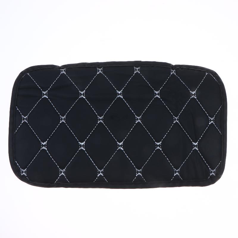 Universal Car Leather Armrest Mat Auto Armrests Storage Box Mats Dust-Proof Cushion Cover Armrest Protector Waterproof Interior