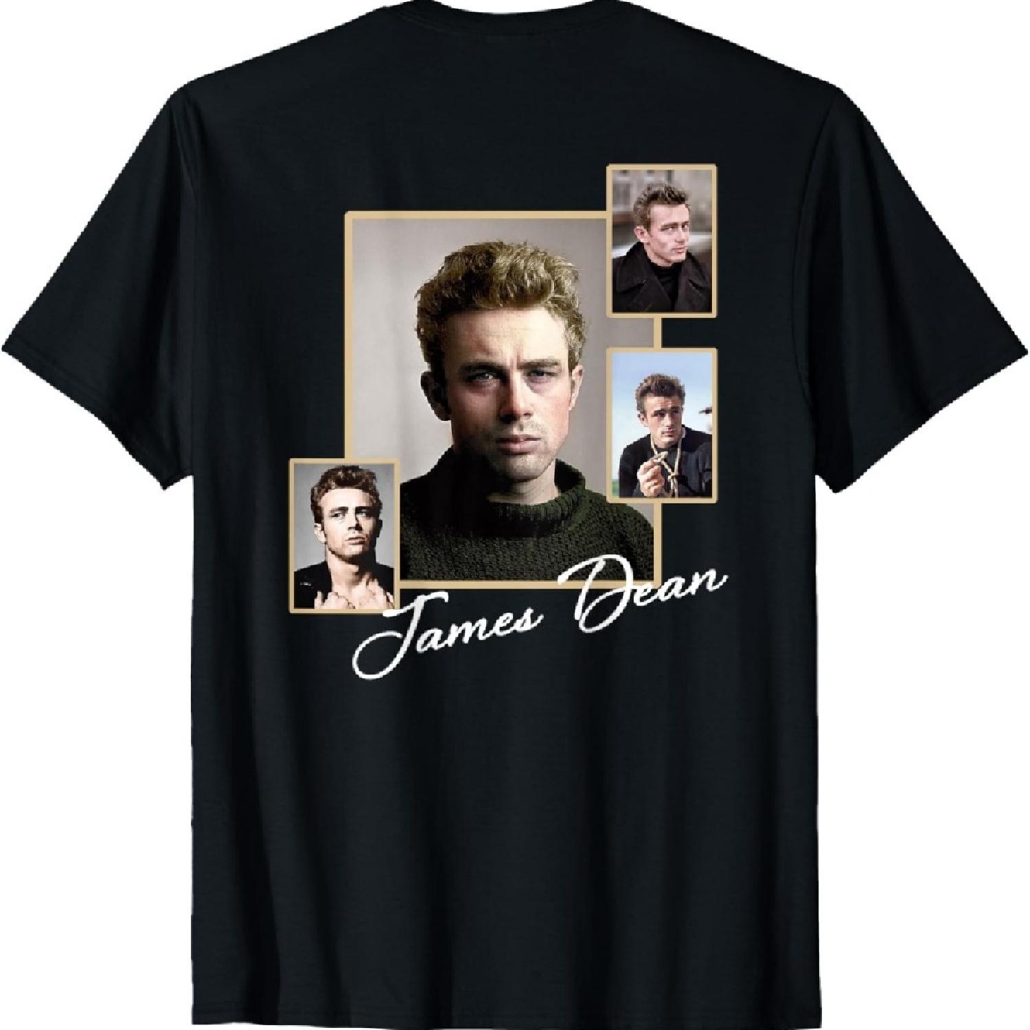 

James Dean_009_Back Printed T-Shirt XXXXXL чорний