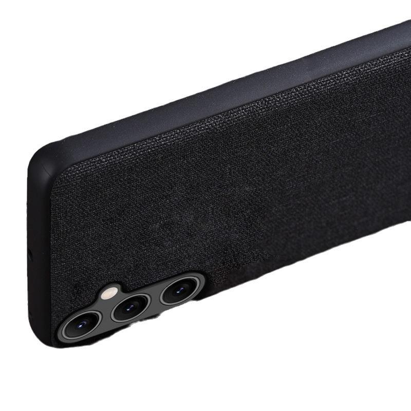 Applicable to Samsung S25Ultra mobile phone case A35 protective case A15 A25 cloth pattern new S23FE creative case