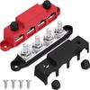 M8 M10 Stehbolzen Sammelschienenklemme 250A Batterie-Verteilerblock Stromverteilerblock Boot Auto Wohnmobil