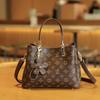 Women's Bag Large Capacity Single Shoulder Fashion Printed Commuter Portable Messenger Bag Middle-aged Women's Mother Bag