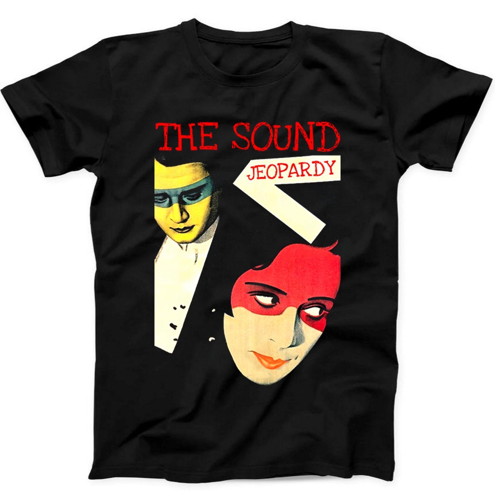The Sound Jeopardy Punk Rock Music Retro Gift Black Tee T Shirt 518 2XL