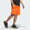 Adidas Future Style Woven Shorts Color Block Simple Brand Logo Workwear Style Loose Fit Sports Casual Shorts Men Shorts Half-Impact-Orange JI9899