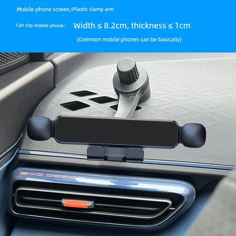 Applicable to BYD Seagull Car Phone Holder Special Car Interior Design Supplies Restoration Accessories Cartoon Navigation Holder