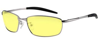 Bright Polarized Light Eye Sunglasses with Inner [Bokenoh] Sunglasses, Color, Visibility, Anti-Reflective Coating, PL-023-Y75
