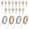 Stainless Steel Accessory Set Lobster Clasp+Open Ring+Chain Colour Retaining DIY Handmade Jewelry Accessory Combination Package