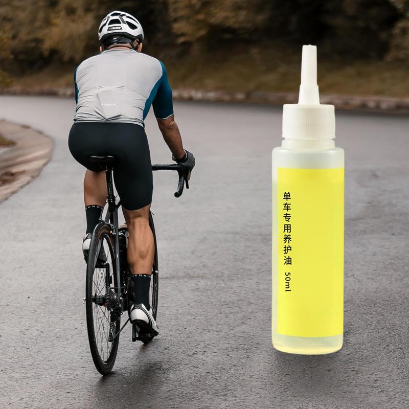 Mazací prostředek na řetězy pro cyklus Chain Lube 50 ml dlouhotrvající olej na řetěz odkapávací přípravek na čištění řetězu proti korozi olej pro údržbu