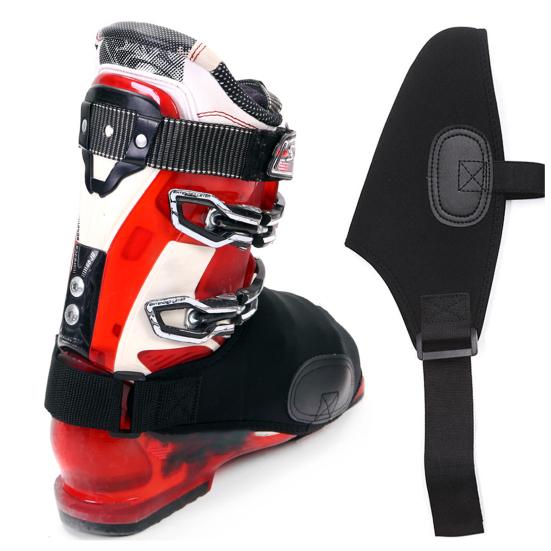 

Yousheng 1 пара чехлов для лыжных ботинок с застежкой-лентой Регулируемый дизайн Сверхлегкие износостойкие защитные чехлы для снегоступов