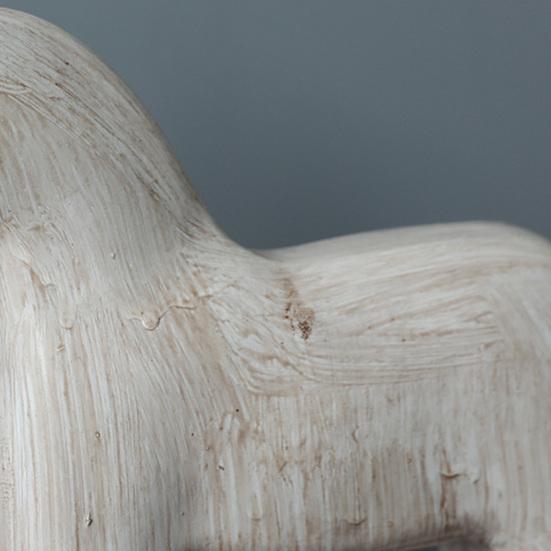 2 ks Dřevořezba Socha koně Abstraktní Umělecká Figurka poníka Zvířecí socha Ozdoba pro domácí kancelář Stolní dekorace