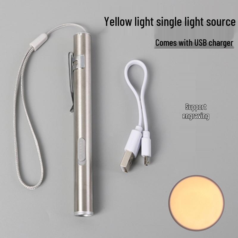 Nurse Pupil Penlight: Dual Light Flashlight for Doctors, Children, ENT & Oral Exams