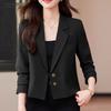 ZANZEA Women Casual Turn Down Collar Long Sleeve Thin Cardigan Blazer